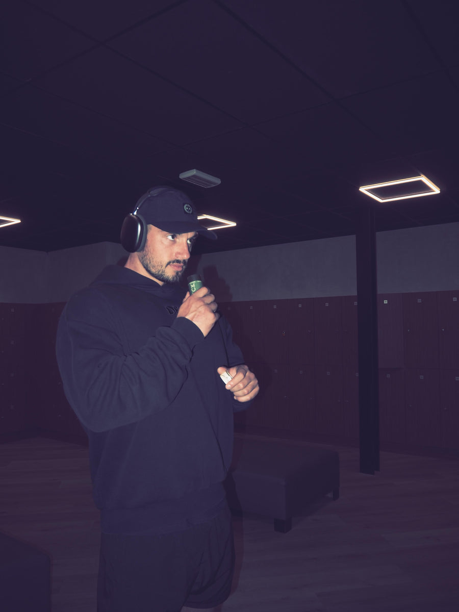 Kick gebruikt voor het sporten als frisse focusprikkel tijdens warming-up