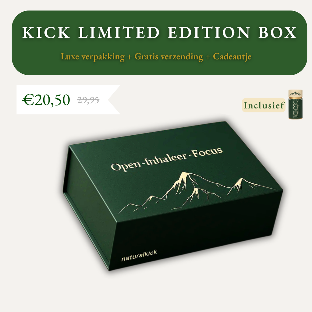 Premium Kick Limited Edition box met luxe verpakking